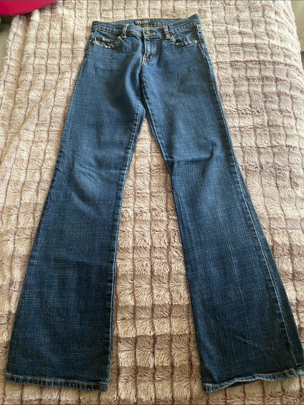 Bisou Bisou Dark Blue Flare Jeans